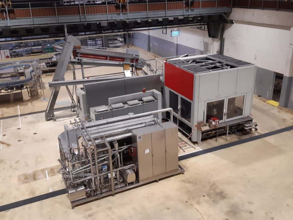 Vue arrière of SIDEL SBO 16 series 2