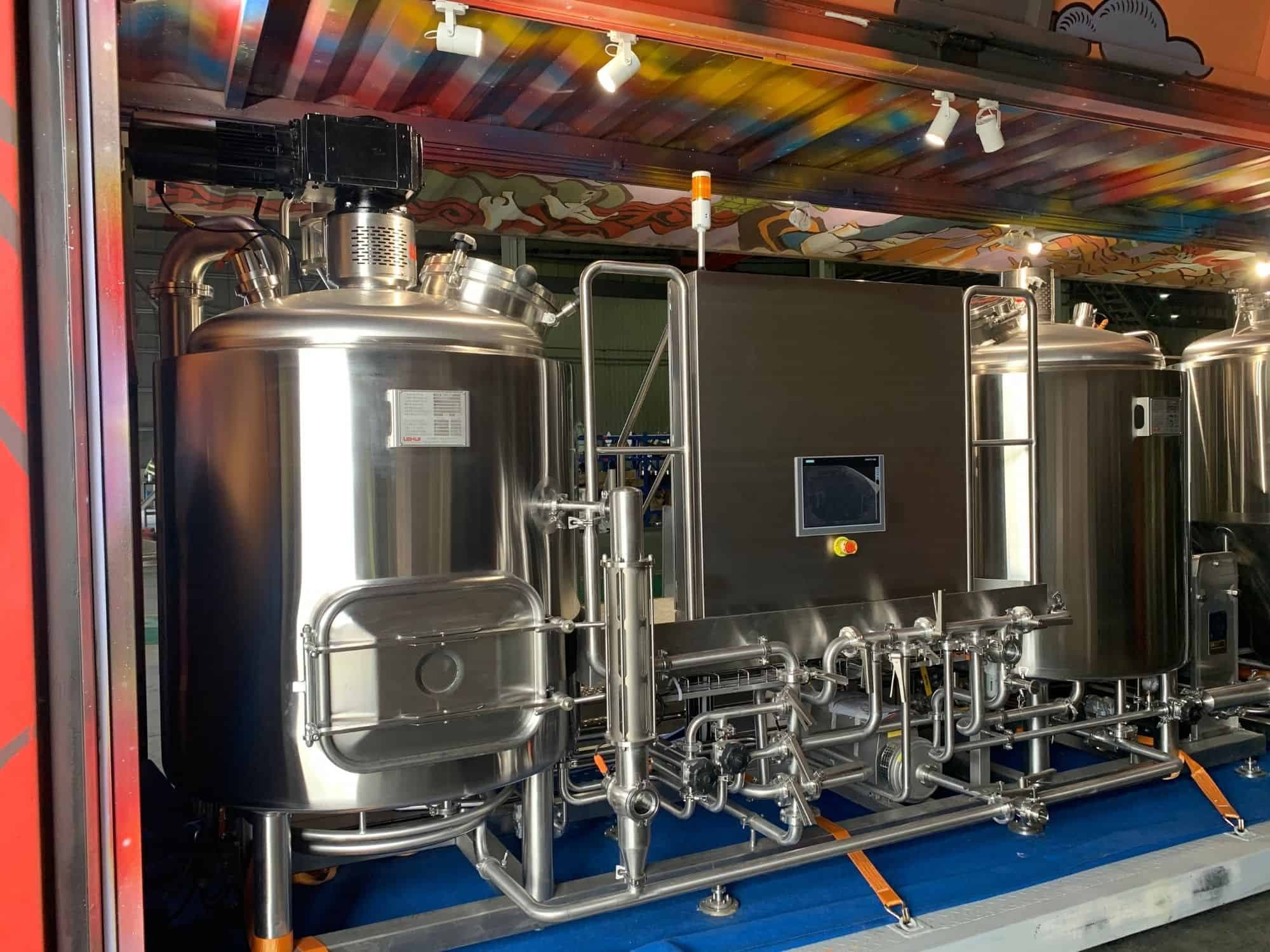Salle de travail de Lehui Brewhouse