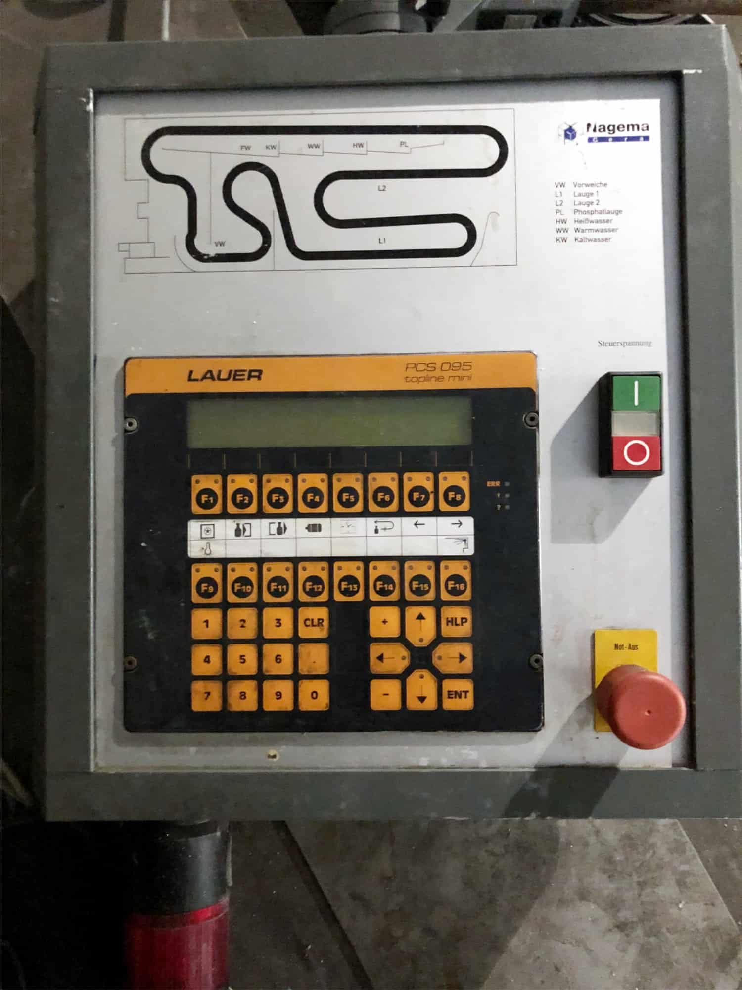Unité de contrôle de GM Gera NAGEMA Arcade DS 02 / 102 / 16 Conti