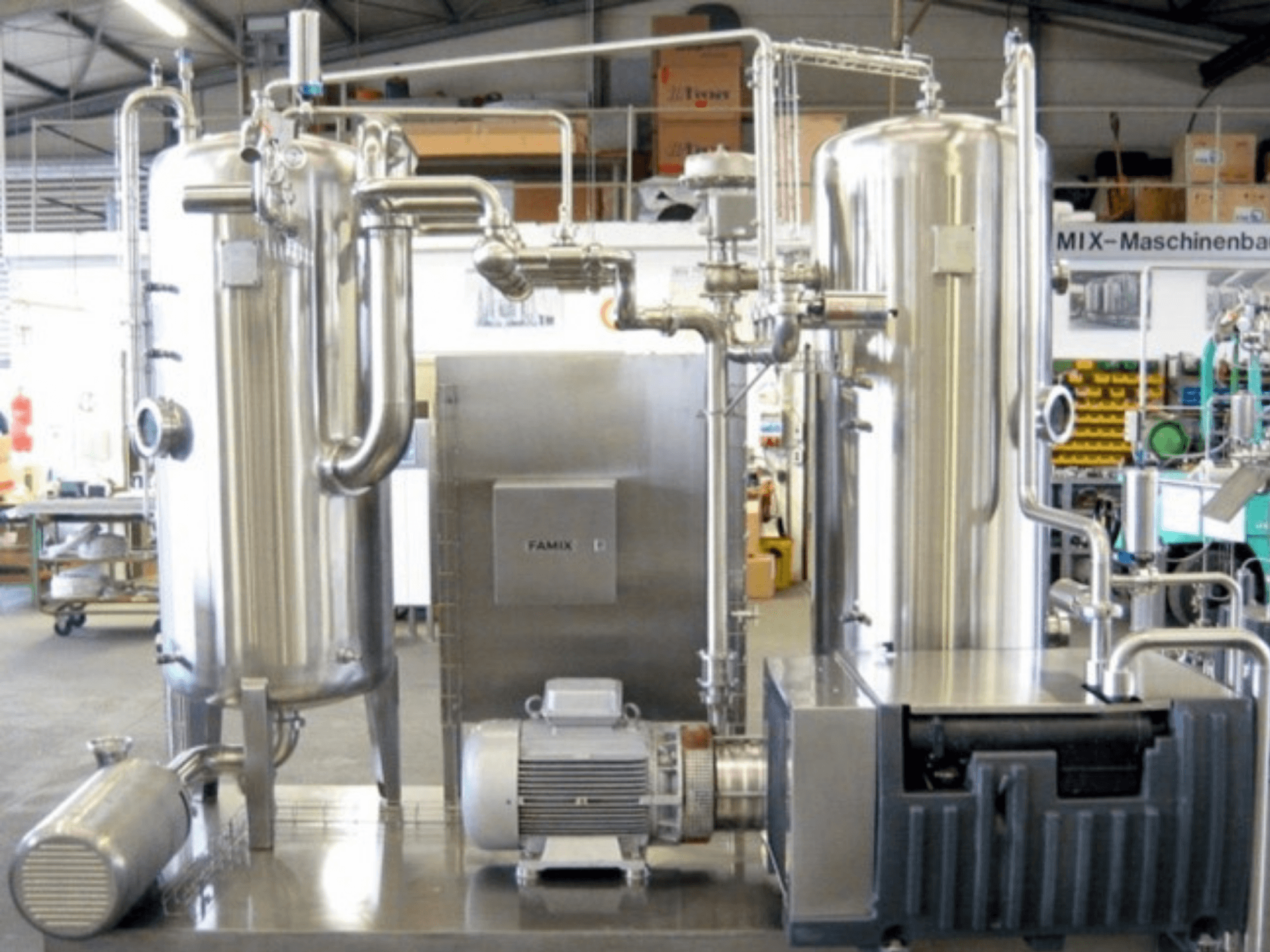 Vue arrière de H. FALTERBAUM FAMIX-MASCHINENBAU GMBH FAMIX 50 000