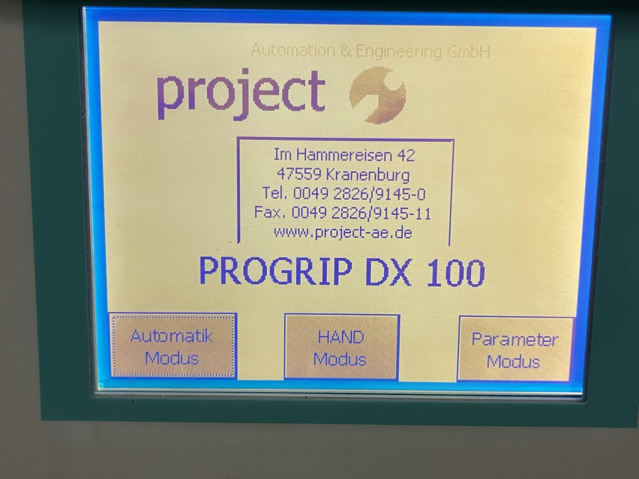 Détail du projet A & E Progrip DX100